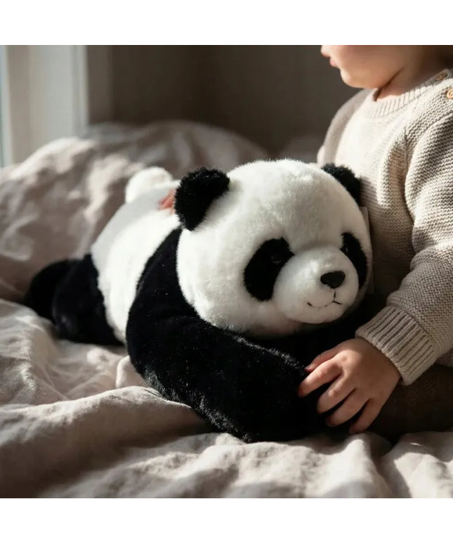Sunkesnė pliušinė panda, 60 cm, 1 kg