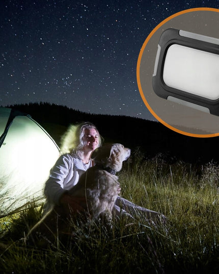 Galinga LED darbo lempa statybinė, nešiojama, akumuliatorinė 10W 700lm