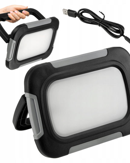 Galinga LED darbo lempa statybinė, nešiojama, akumuliatorinė 10W 700lm