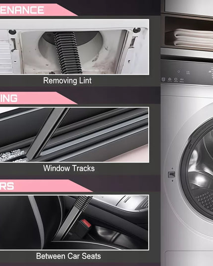 Galingas belaidis vertikalus dulkių siurblys Laresar V7 350W 45000Pa