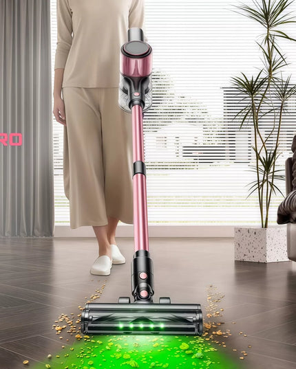 Galingas belaidis vertikalus dulkių siurblys Laresar V7 350W 45000Pa