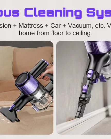Galingas belaidis vertikalus dulkių siurblys BOOST A27 40000PA