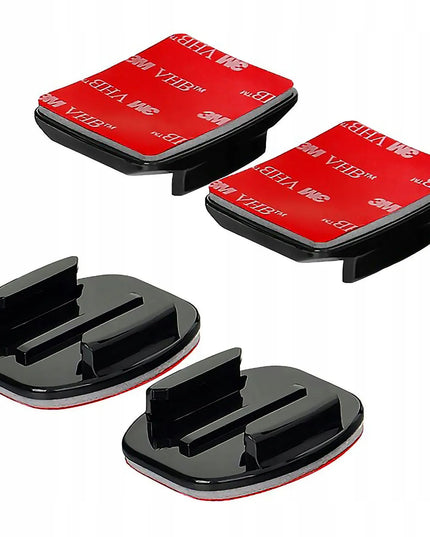 3M VHB lipdukinių laikiklių rinkinys „GoPro HERO“ 13, 12, 11, 10, 9, 8, 7, 6, 5, 4, 3
