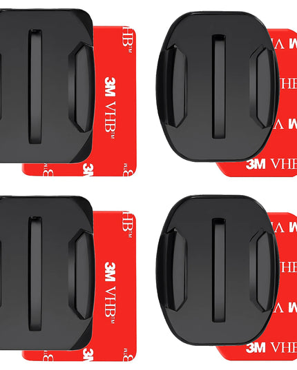3M VHB lipdukinių laikiklių rinkinys „GoPro HERO“ 13, 12, 11, 10, 9, 8, 7, 6, 5, 4, 3