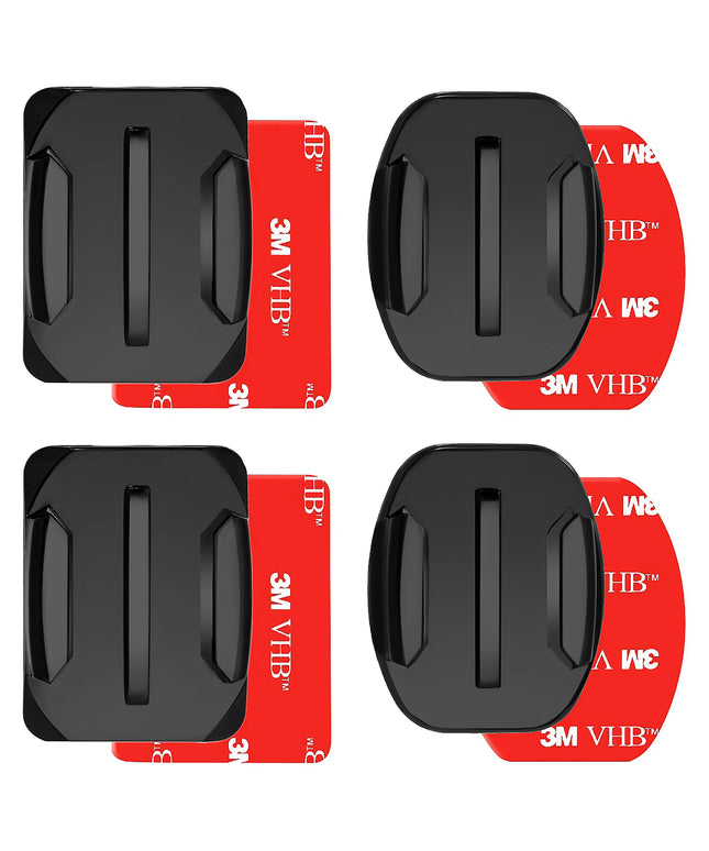 3M VHB lipdukinių laikiklių rinkinys „GoPro HERO“ 13, 12, 11, 10, 9, 8, 7, 6, 5, 4, 3