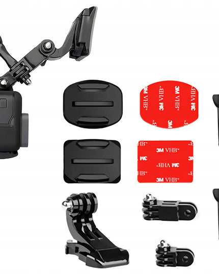 HELMET FRONT SIDE MOUNT laikiklis GoPro šalmui, priekinis / šoninis