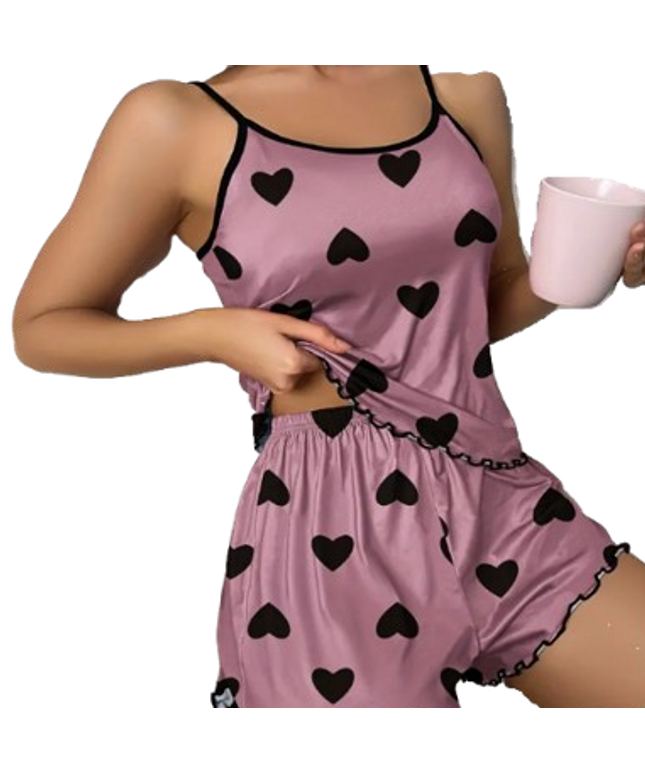 Dviejų dalių miego rūbai, pižama, naktiniai