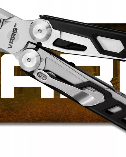 Multitool 17-in-1 nerūdijančio plieno daugiafunkcinių įrankių rinkinys išgyvenimui