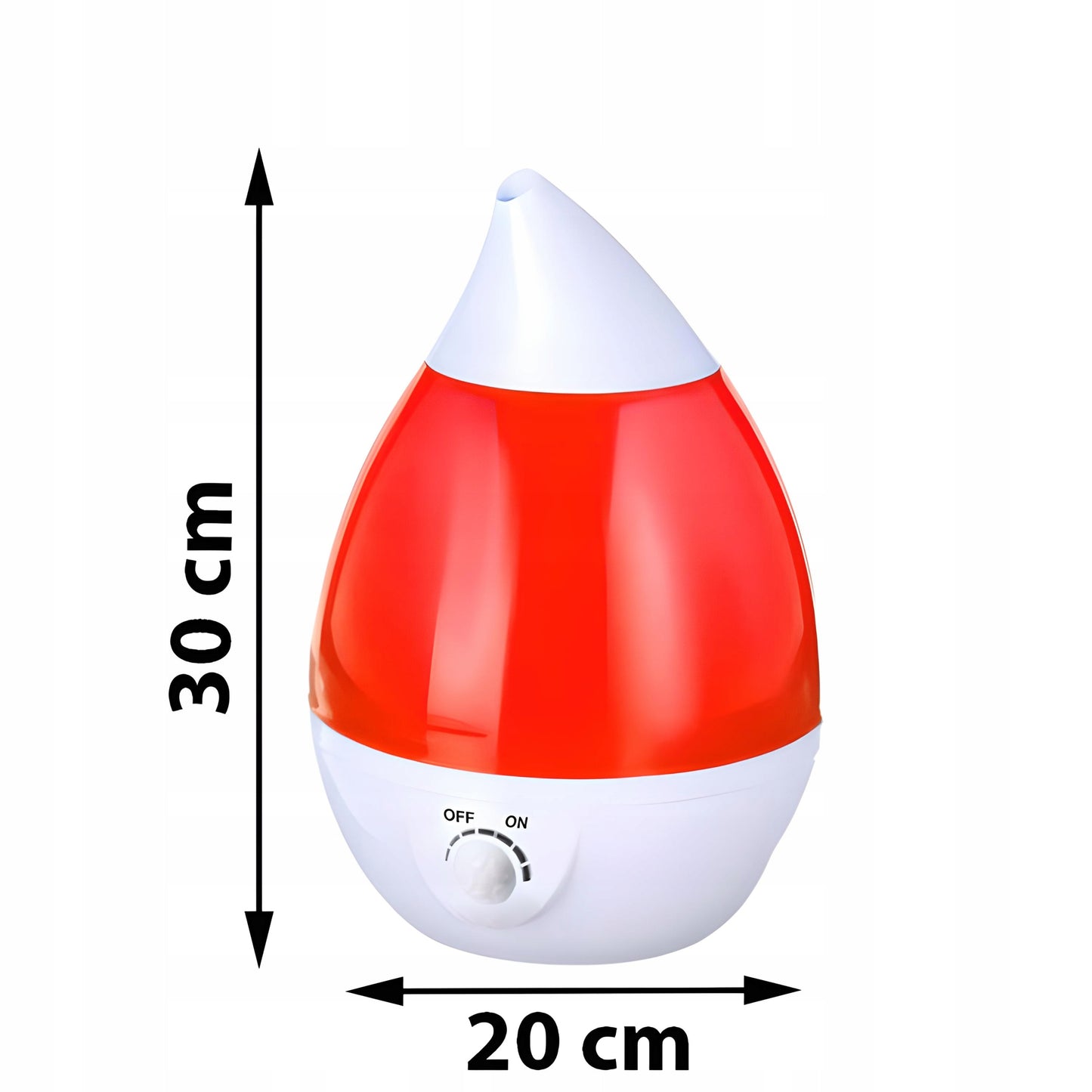 Tylus oro drėkintuvas, difuzorius, LED lemputė su 7 spalvomis, 25W, jonizatorius, 2.6L