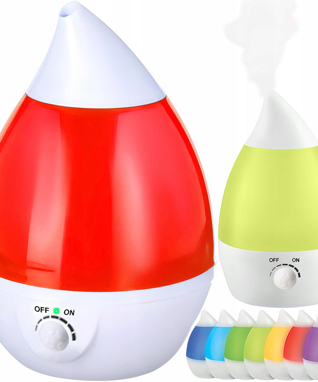 Tylus oro drėkintuvas, difuzorius, LED lemputė su 7 spalvomis, 25W, jonizatorius, 2.6L