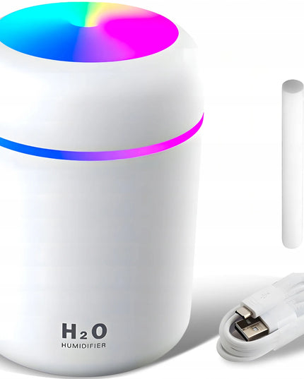 RETOO E558 ultragarsinis oro drėkintuvas, kvapų difuzorius su LED apšvietimu