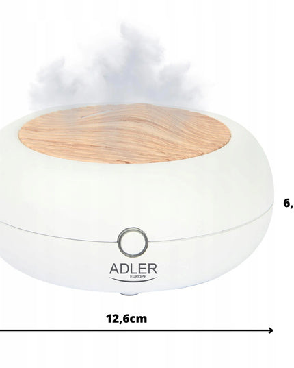 Ultragarsinis oro drėkintuvas, kvapų difuzorius ir aromaterapijos lempa Adler AD 7969