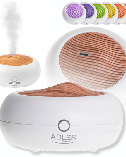 Ultragarsinis oro drėkintuvas, kvapų difuzorius ir aromaterapijos lempa Adler AD 7969