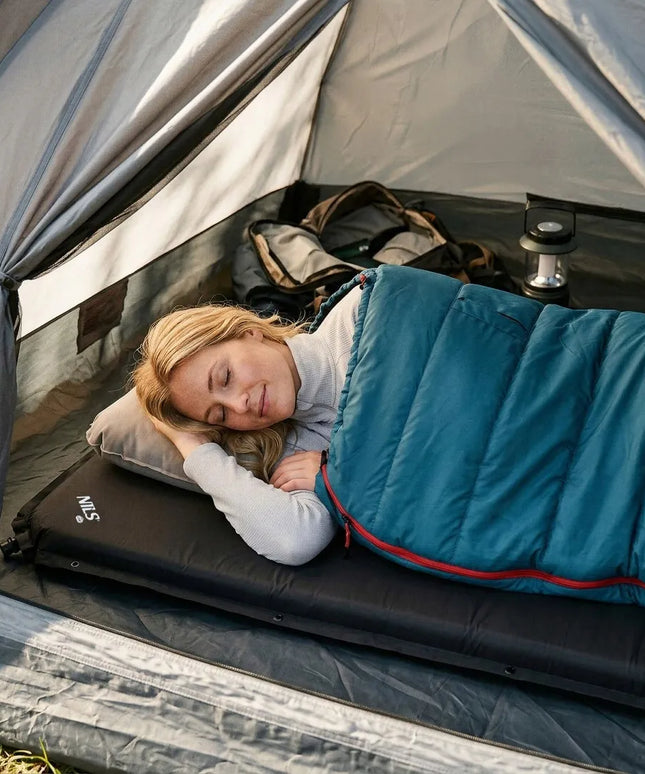Savaime prisipučiantis kilimėlis Nils Camp NC4050, juodas