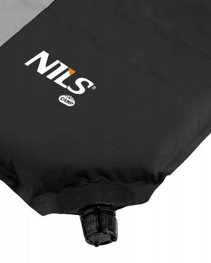 Nils Camp NC4340 savaime išsipučiantis kilimėlis, pilkas-juodas