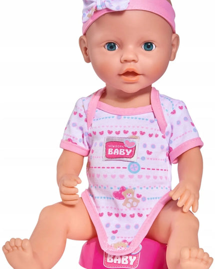 Interaktyvi lėlė Simba New Born Baby, 43 cm, su priedais