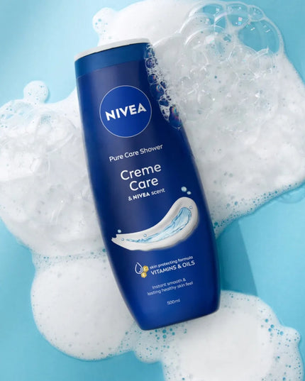 NIVEA Creme Care kreminė dušo želė su NIVEA kremo kvapu 500 ml
