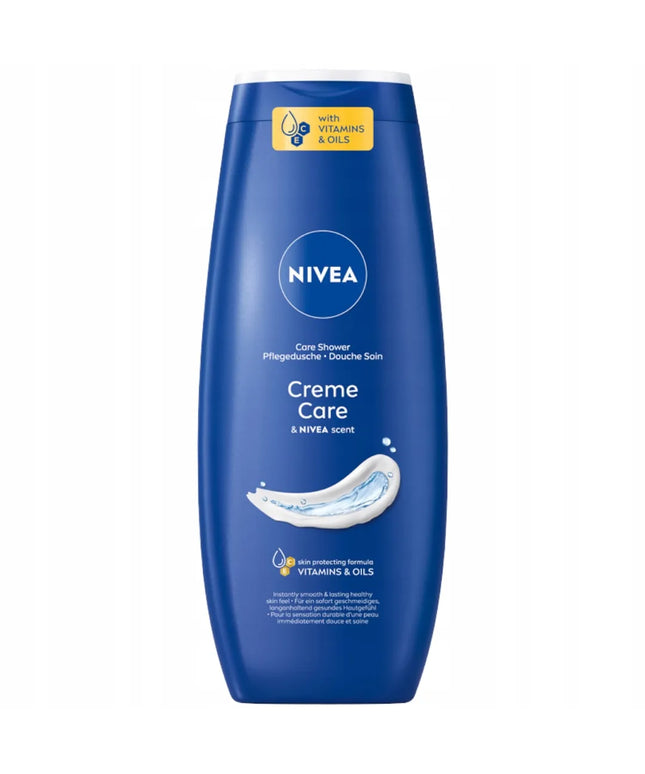 NIVEA Creme Care kreminė dušo želė su NIVEA kremo kvapu 500 ml