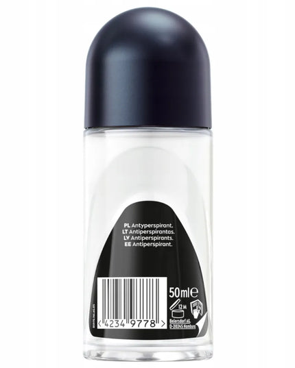NIVEA MEN Black&White Fresh vyriškų rutulinių antiperspirantų rinkinys, 6x50ml