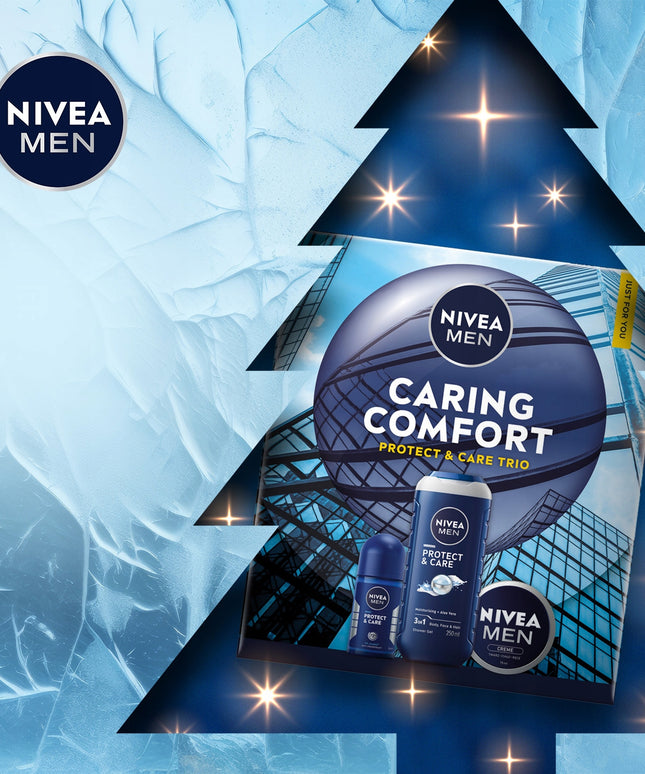 NIVEA MEN Rūpestingos priežiūros Vyriškas Dovanų Rinkinys