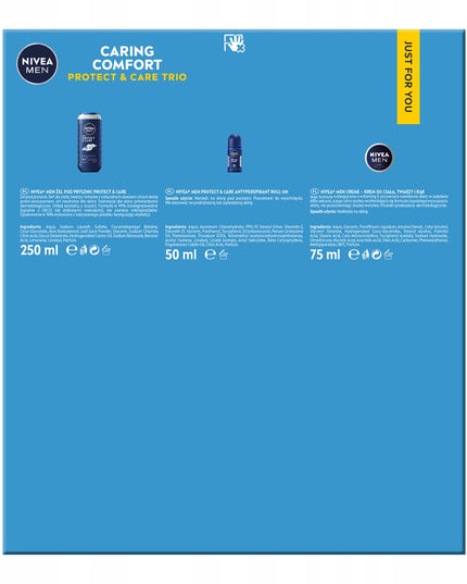 NIVEA MEN Rūpestingos priežiūros Vyriškas Dovanų Rinkinys