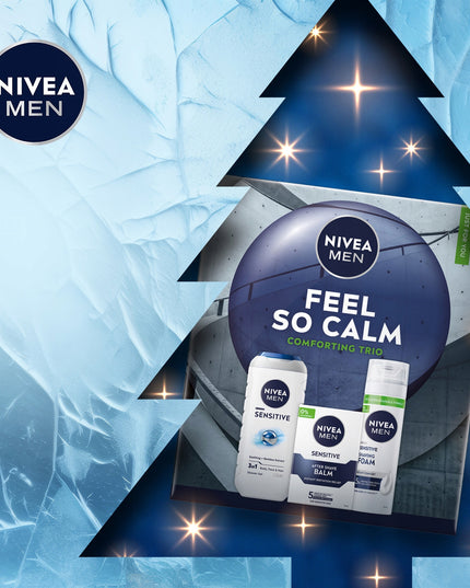 NIVEA MEN FEELS SO CALM Vyriškas dovanų rinkinys