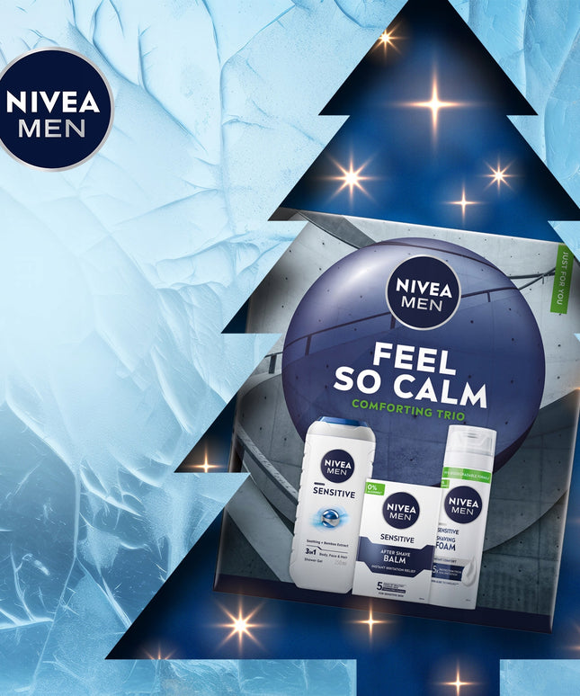 NIVEA MEN FEELS SO CALM Vyriškas dovanų rinkinys