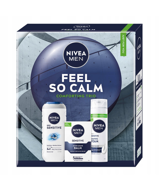 NIVEA MEN FEELS SO CALM Vyriškas dovanų rinkinys