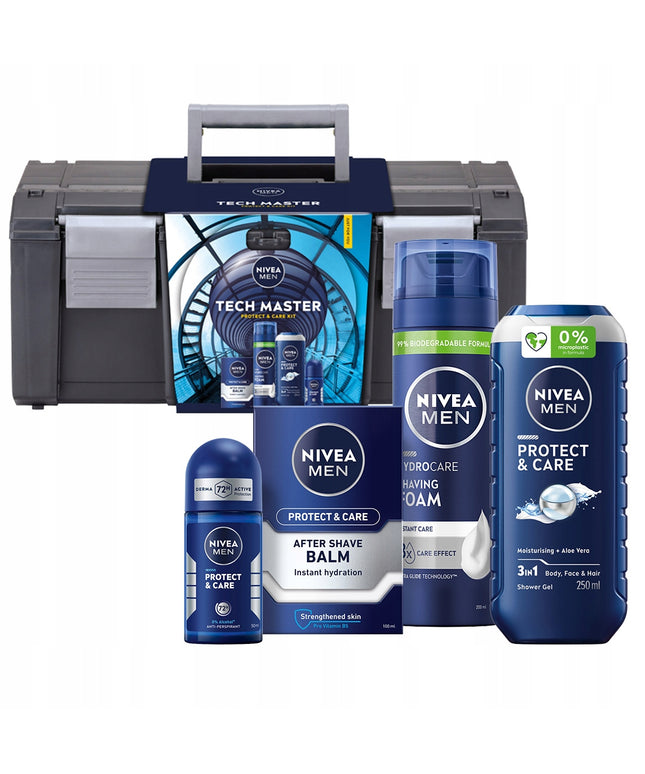 NIVEA MEN TECH MASTER Kalėdinis kosmetikos rinkinys vyrams