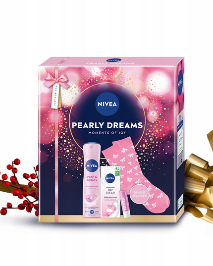 NIVEA Perliniai Sapnai Kalėdinis kosmetikos rinkinys