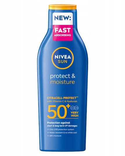 NIVEA SUN apsauginis kremas nuo saulės SPF50 200 ml + purškiklis vaikams + Dobble