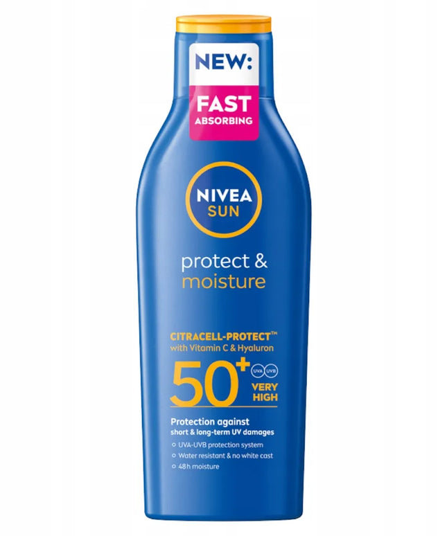 NIVEA SUN apsauginis kremas nuo saulės SPF50 200 ml + purškiklis vaikams + Dobble
