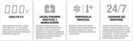 NOCO GENIUS 10 išmanusis 6 V / 12 V, 10 A akumuliatorių įkroviklis