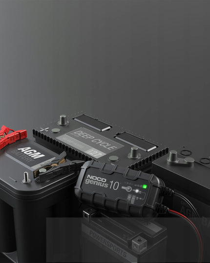 NOCO GENIUS 10 išmanusis 6 V / 12 V, 10 A akumuliatorių įkroviklis