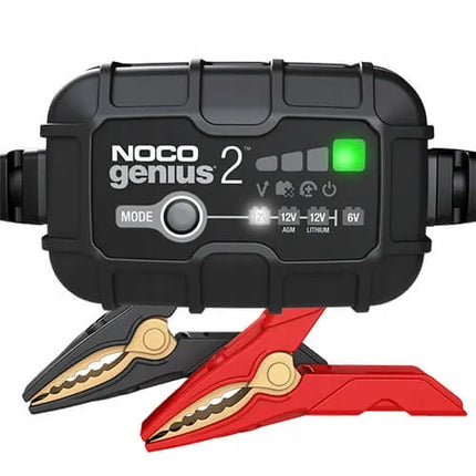 NOCO GENIUS 2 EU 6 V / 12 V 2 A akumuliatorių įkroviklis