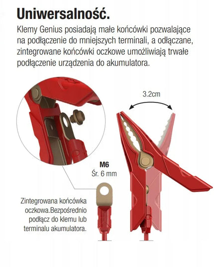 NOCO GENIUS 5 EU 6 V / 12 V, 5 A akumuliatoriaus įkroviklis