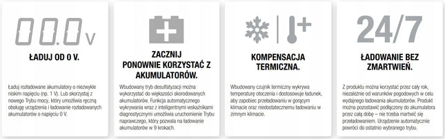 NOCO GENIUS 5 EU 6 V / 12 V, 5 A akumuliatoriaus įkroviklis