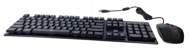 Nauja ACER PREDATOR USB US klaviatūra ir pelė
