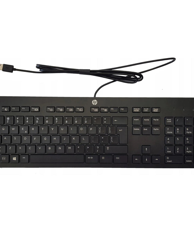 NAUJA HP klaviatūra ir pelė – laidinis USB komplektas biurui