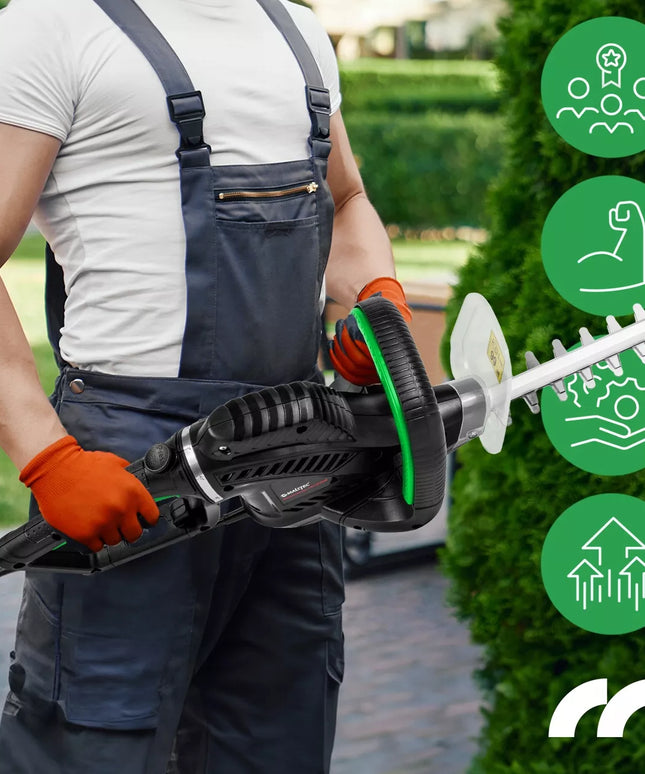 Elektrinės gyvatvorių žirklės Maltec MasterHedge-PRO620W, 1800W, 61 cm
