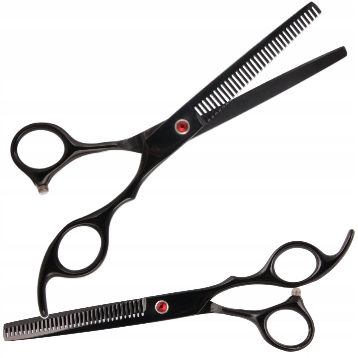 Kirpimo žirklės 7.0, grožio salono rinkinys 3+1 šunų kirpimui, kirpėjo