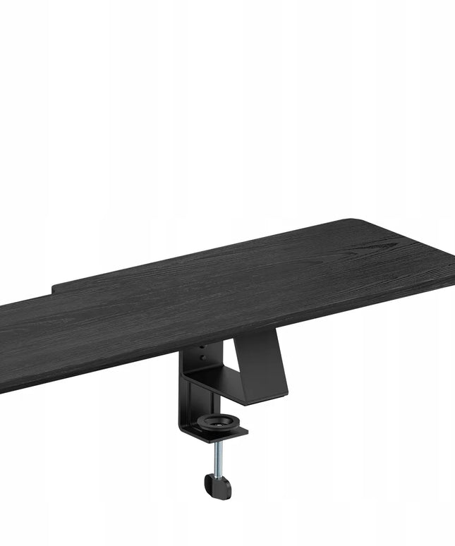 Spacetronik monitorio lentyna stalui, 106 cm, juoda