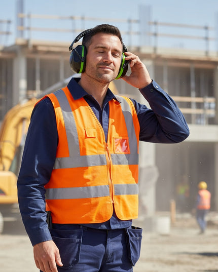 Apsauginės Darbinės Klausos Apsaugos Ausinės MAGROS