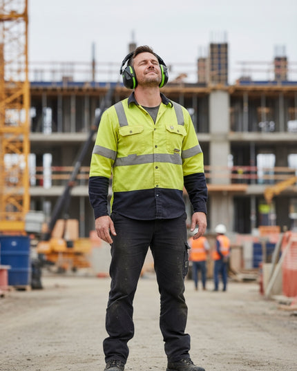 Apsauginės Darbinės Klausos Apsaugos Ausinės MAGROS