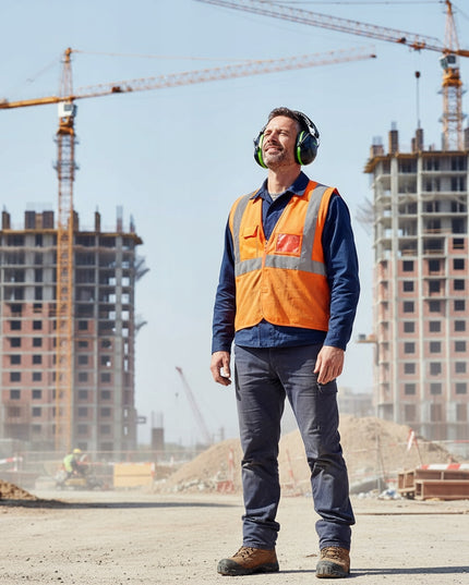 Apsauginės Darbinės Klausos Apsaugos Ausinės MAGROS