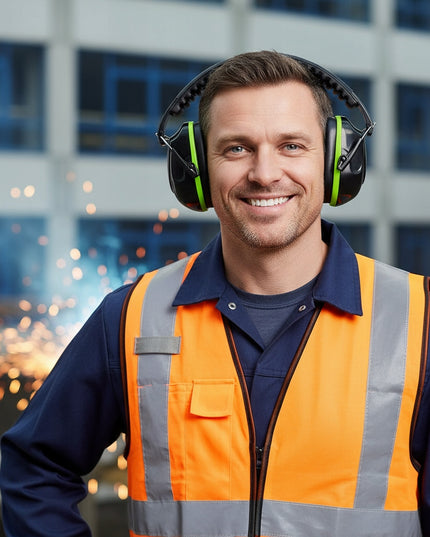 Apsauginės Darbinės Klausos Apsaugos Ausinės MAGROS