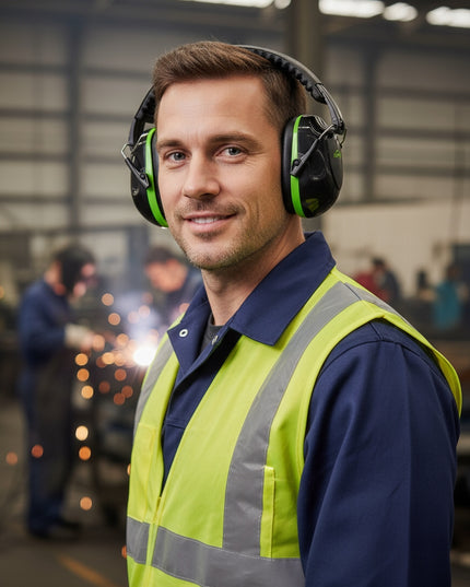 Apsauginės Darbinės Klausos Apsaugos Ausinės MAGROS