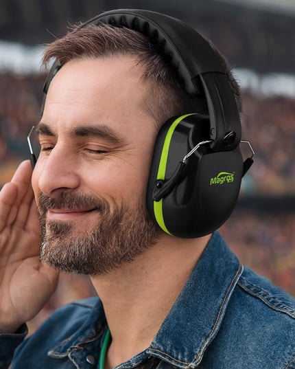 Apsauginės Darbinės Klausos Apsaugos Ausinės MAGROS