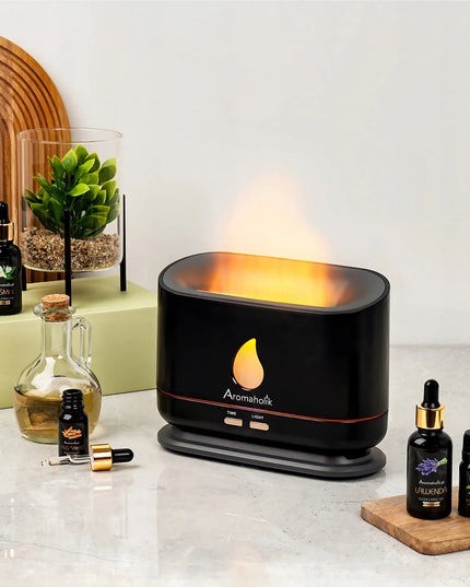 Oro drėkintuvas ir difuzorius – aromaterapija | UGNIES IR LEDO EFEKTAS