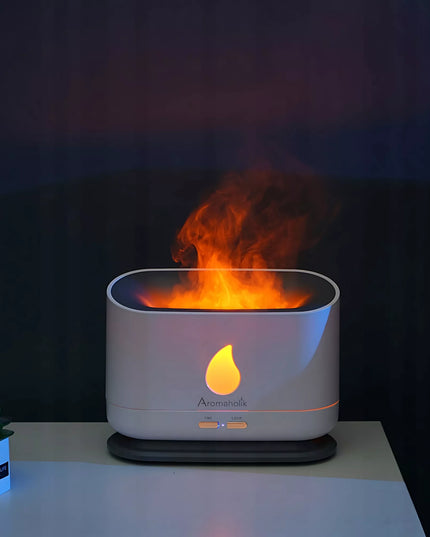 Evaporacinis oro drėkintuvas IGNIS su LED liepsnos efektu